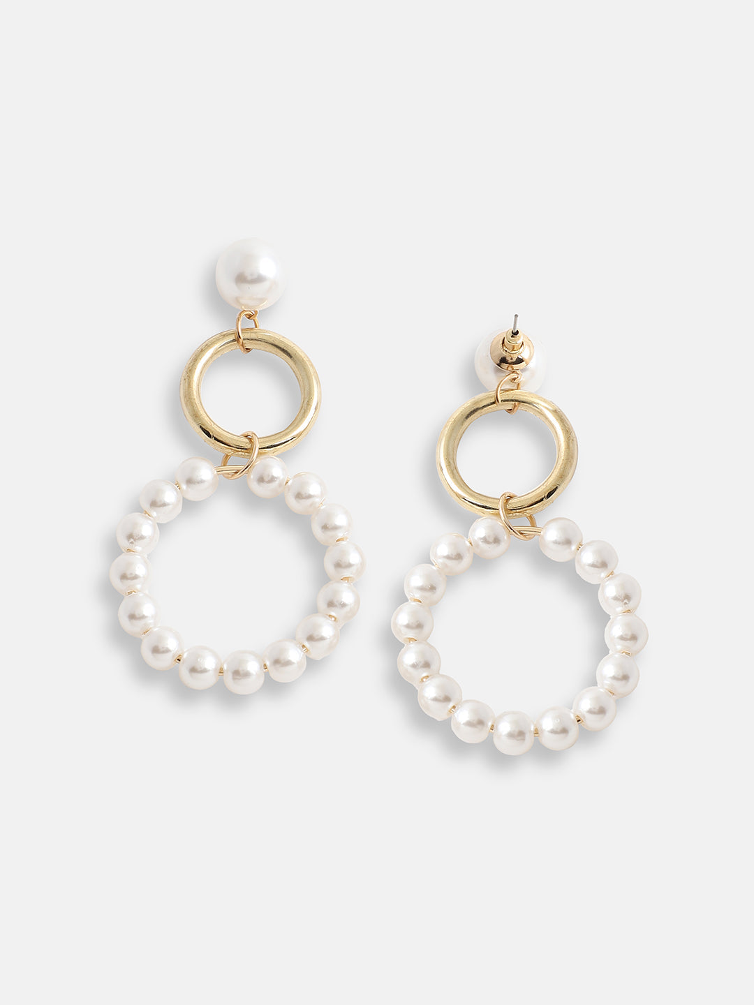 Halo Pearl Earrings