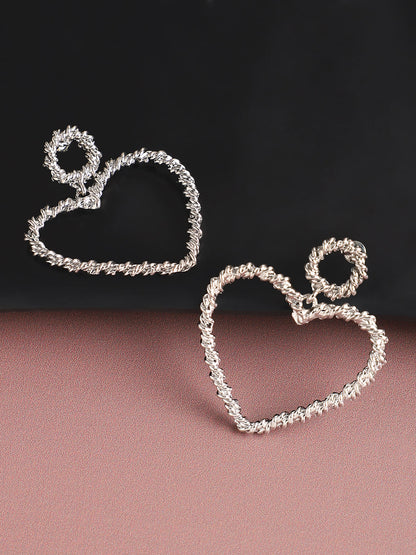Silver Plated Designer Casual Drop Earring For Women