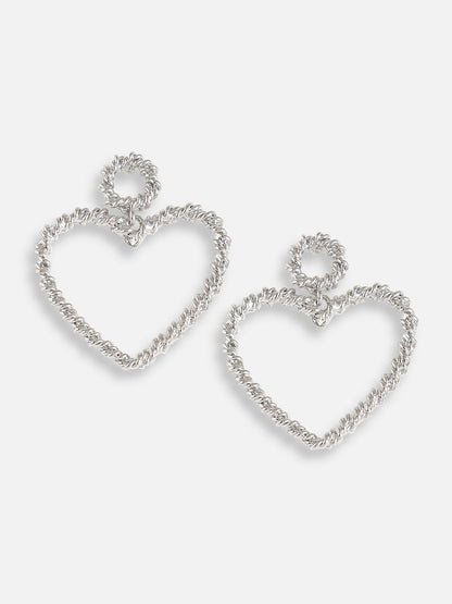 Silver Plated Designer Casual Drop Earring For Women