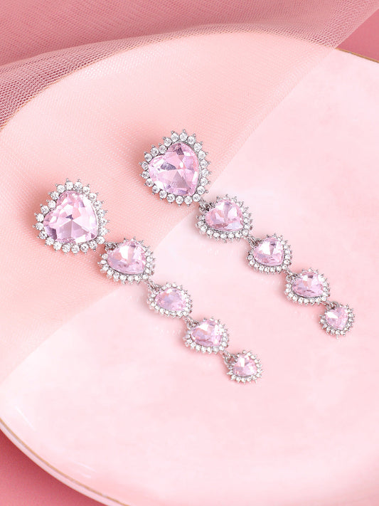 Blush Drop Earrings