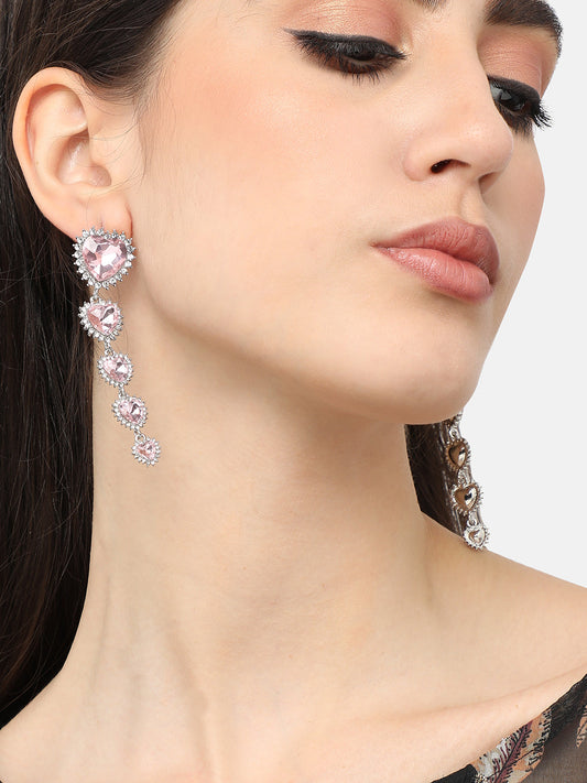 Blush Drop Earrings