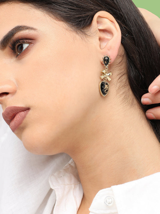 Gold Plated Designer Party Drop Earring For Women