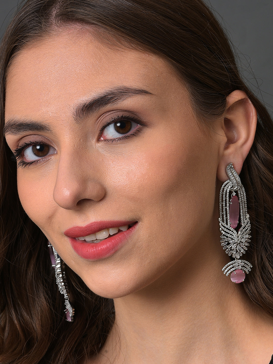 Pack Of Silver-Plated Drop Earrings