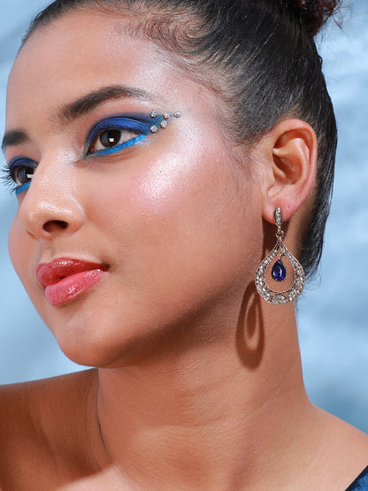 Pack Of Gold-Plated Drop Earrings