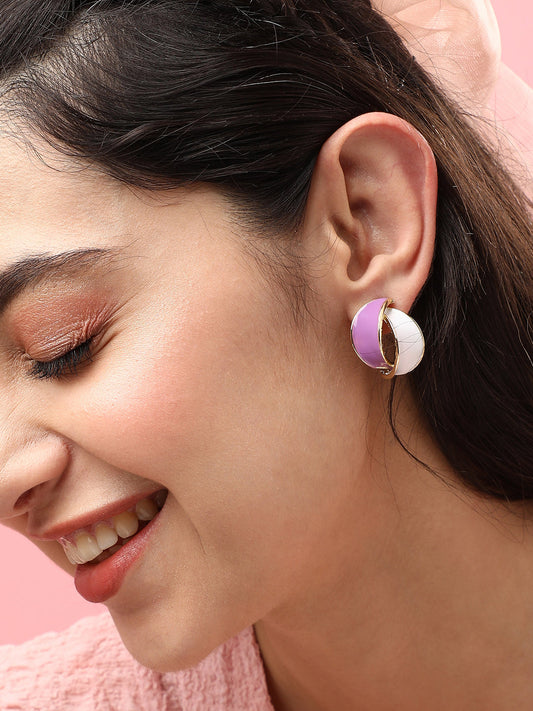Pack Of Gold-Plated Stud & Drop Earrings