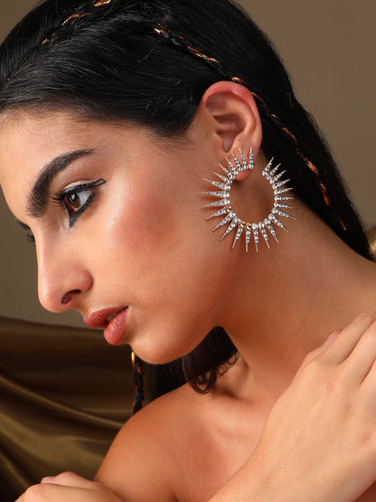 Pack Of Gold-Plated Drop Earrings
