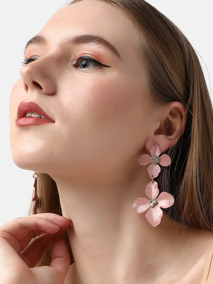 Pack Of Gold-Plated Drop Earrings