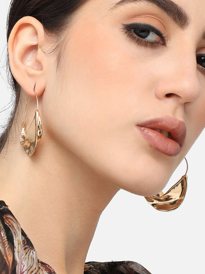 Pack Of Gold-Plated Stud & Hoop Earrings