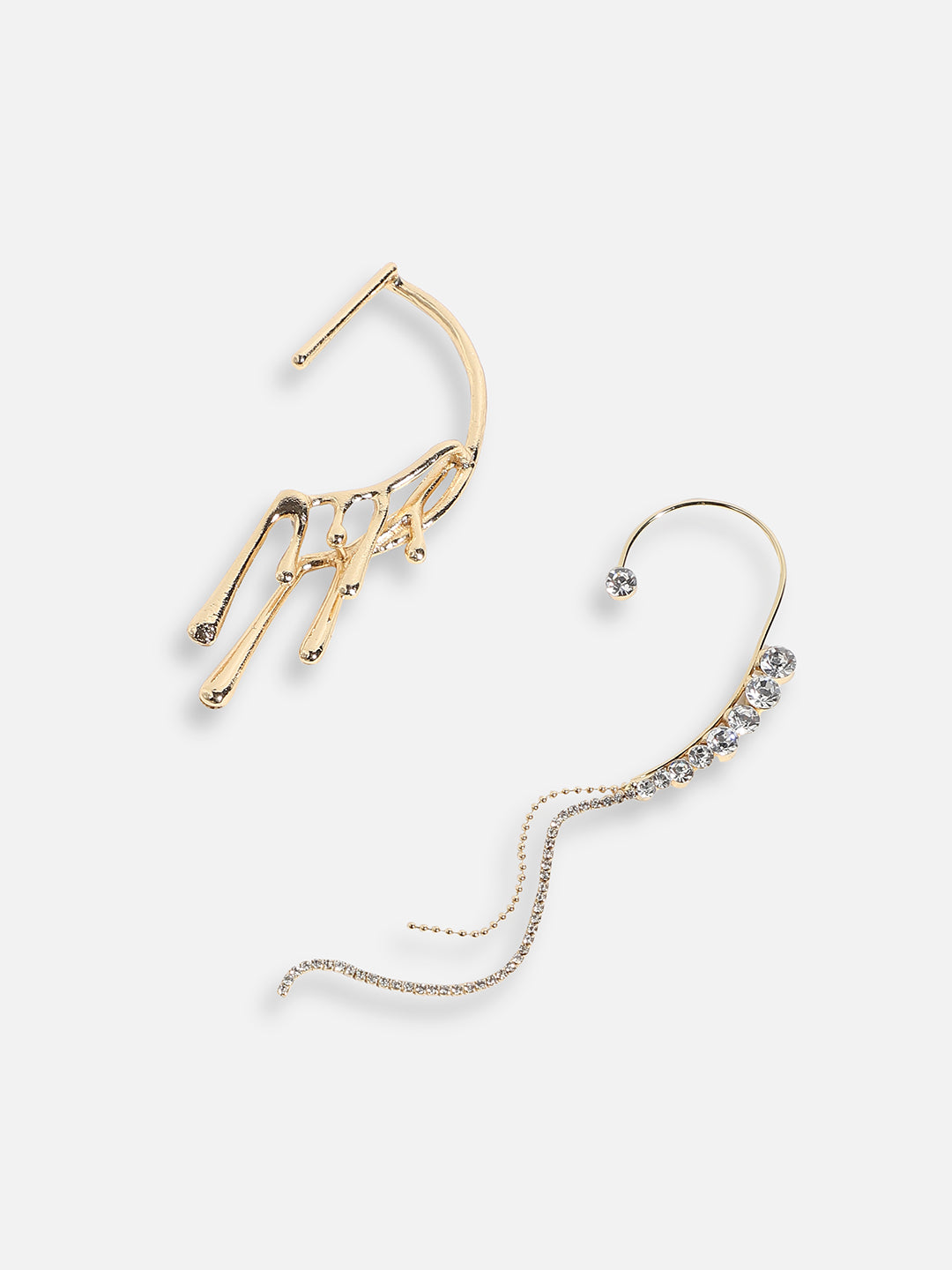 Pack Of Gold-Plated Ear Cuffs 