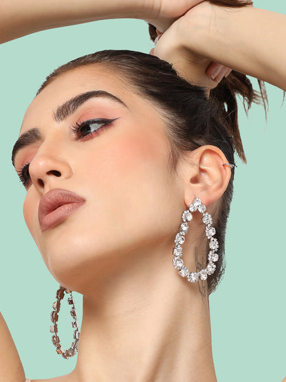 Pack Of Contemporary Drop Earrings