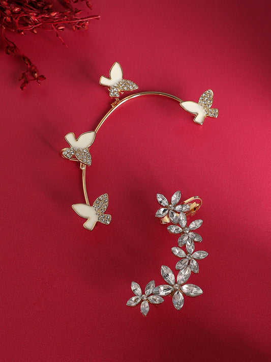 Pack Of Gold-Plated Ear Cuffs