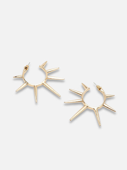 GOLD PLATED PARTY DESIGNER DROP EARRING FOR WOMEN