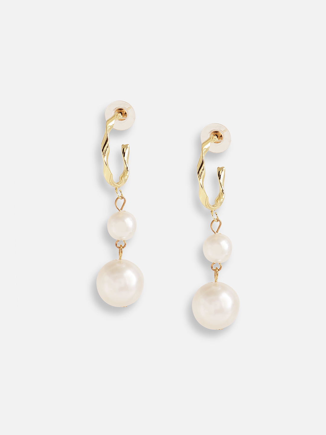 GOLD PLATED PARTY DESIGNER DROP EARRING FOR WOMEN