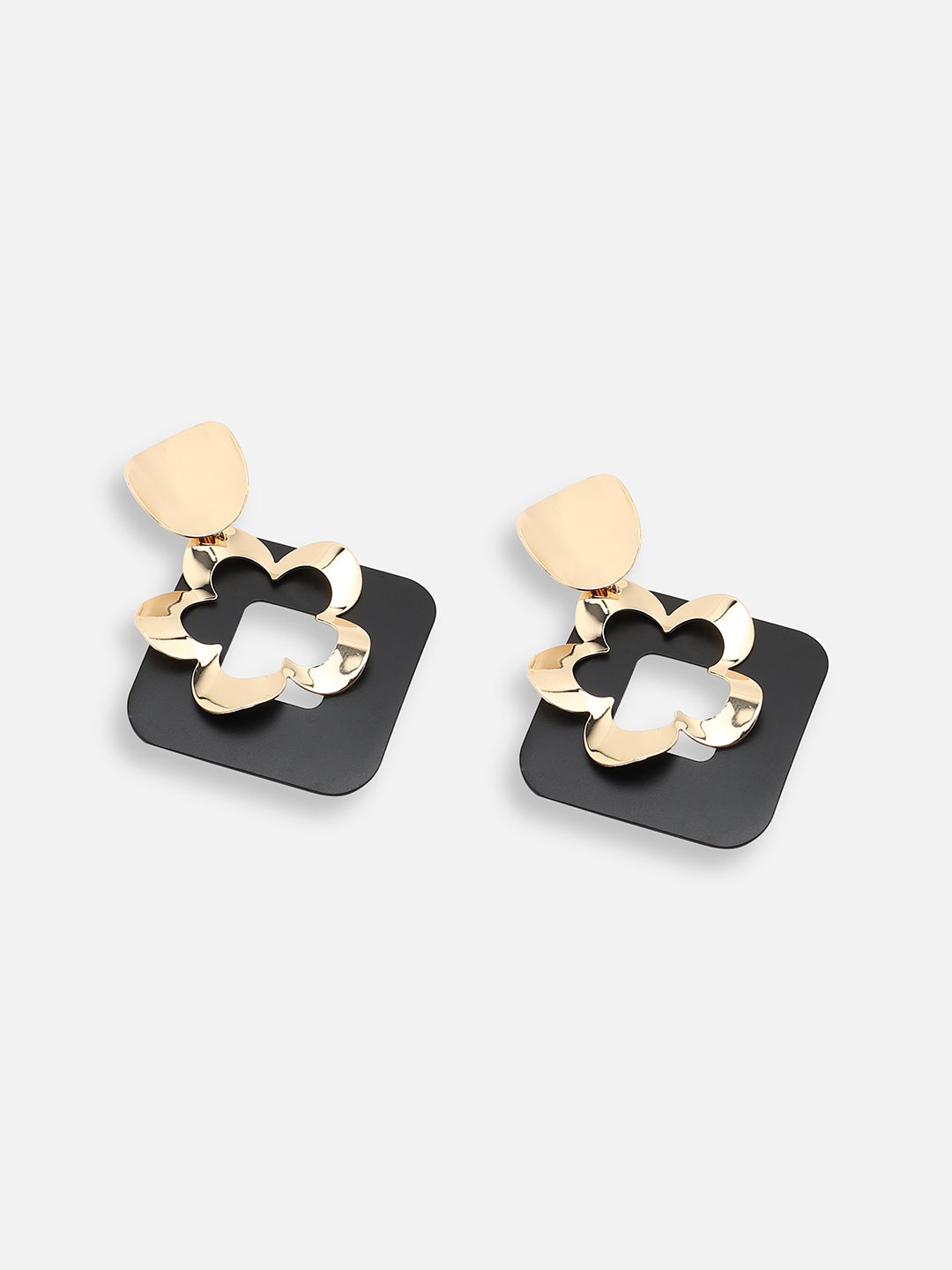 GOLD PLATED PARTY DESIGNER DROP EARRING FOR WOMEN