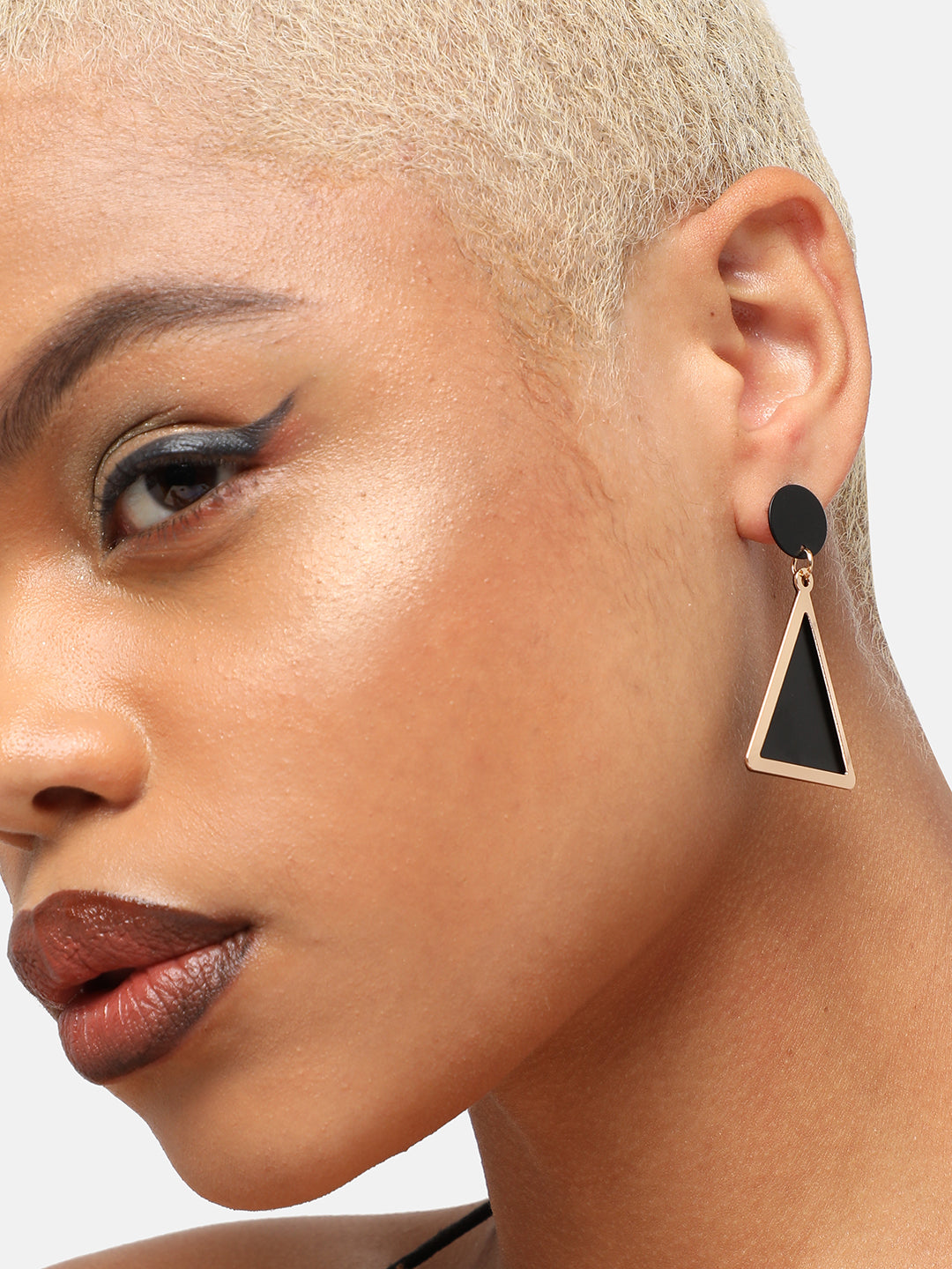 GOLD PLATED PARTY DESIGNER DROP EARRING FOR WOMEN