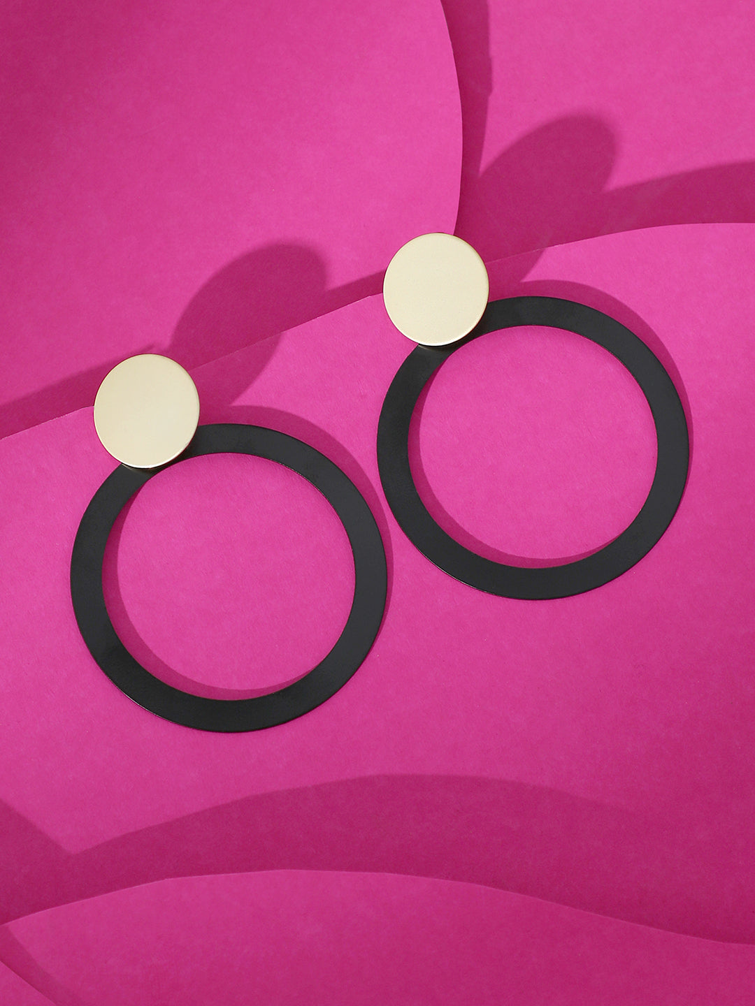 GOLD PLATED PARTY DESIGNER DROP EARRING FOR WOMEN