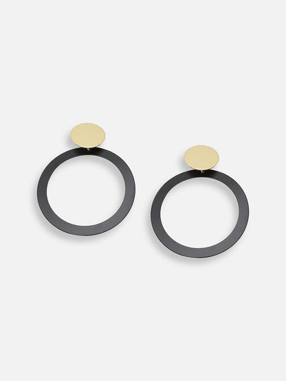 GOLD PLATED PARTY DESIGNER DROP EARRING FOR WOMEN