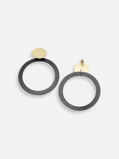 GOLD PLATED PARTY DESIGNER DROP EARRING FOR WOMEN
