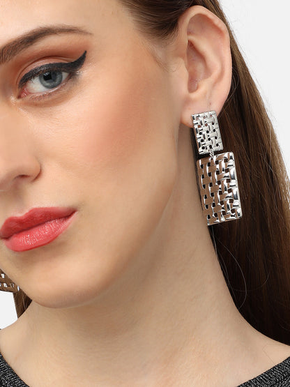 GOLD PLATED PARTY DESIGNER DROP EARRING FOR WOMEN