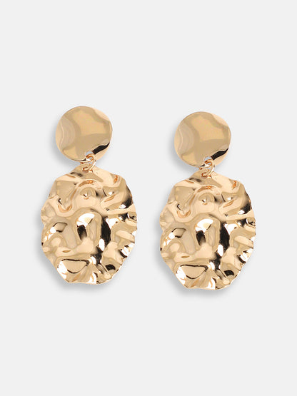 GOLD PLATED PARTY DESIGNER DROP EARRING FOR WOMEN