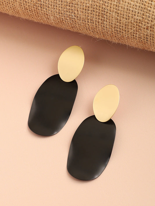 GOLD PLATED PARTY DESIGNER DROP EARRING FOR WOMEN