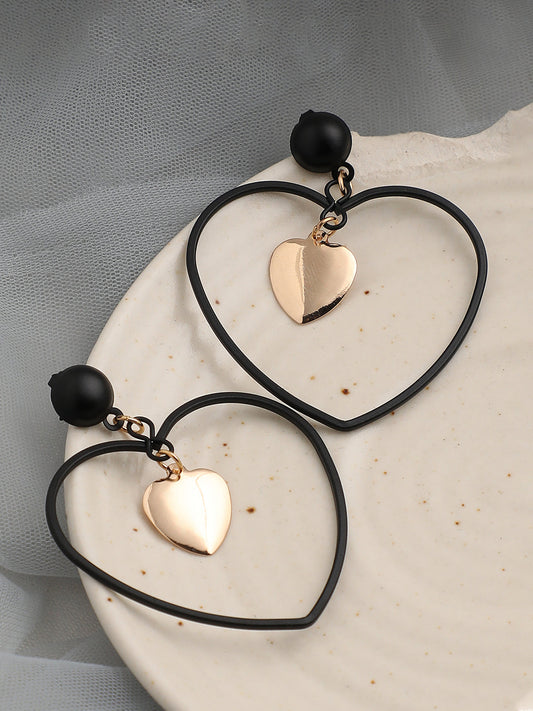 GOLD PLATED PARTY DESIGNER DROP EARRING FOR WOMEN