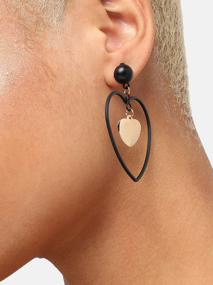 GOLD PLATED PARTY DESIGNER DROP EARRING FOR WOMEN