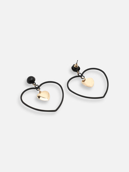 GOLD PLATED PARTY DESIGNER DROP EARRING FOR WOMEN
