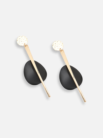 GOLD PLATED PARTY DESIGNER DROP EARRING FOR WOMEN