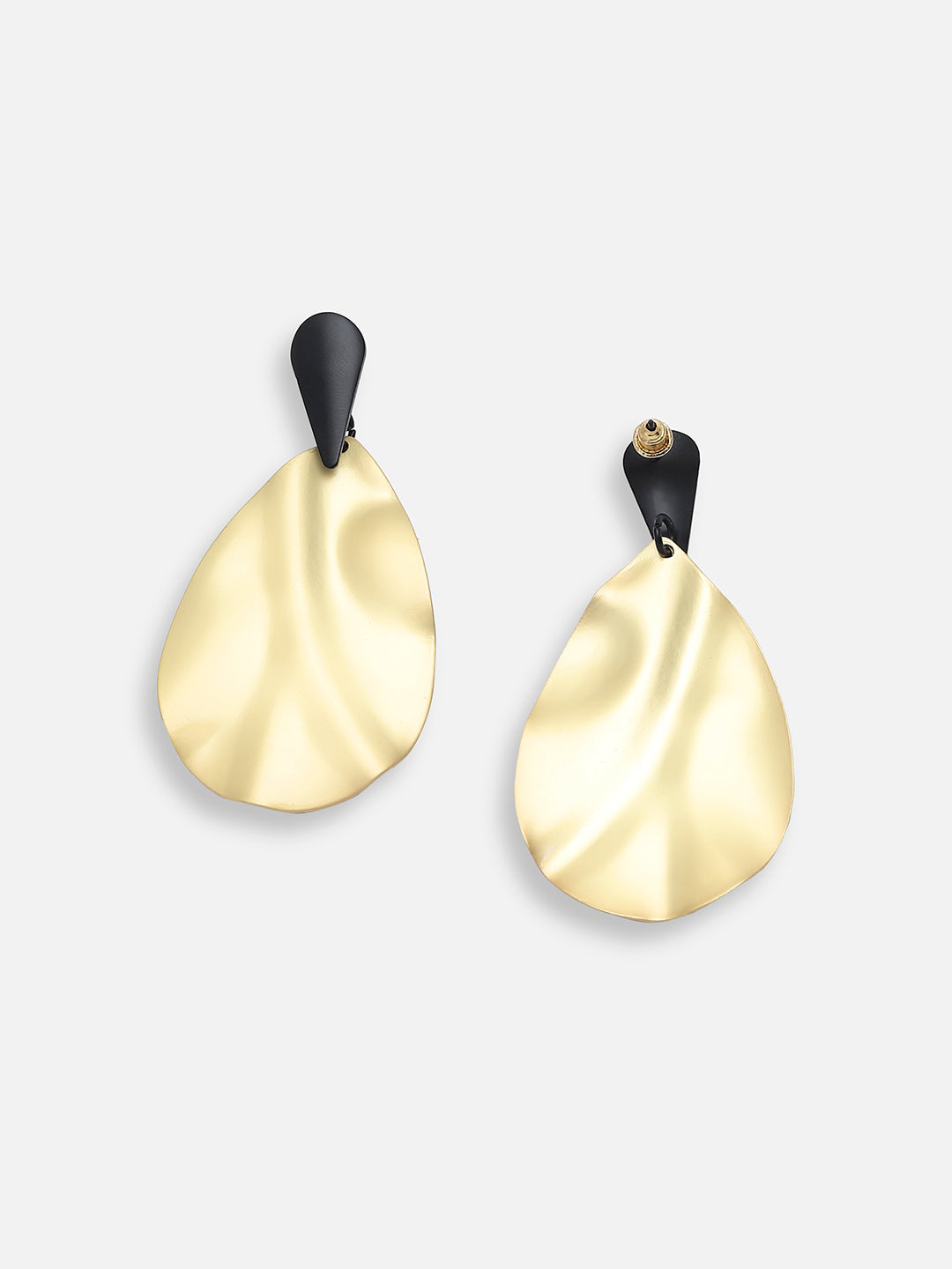 GOLD PLATED PARTY DESIGNER DROP EARRING FOR WOMEN