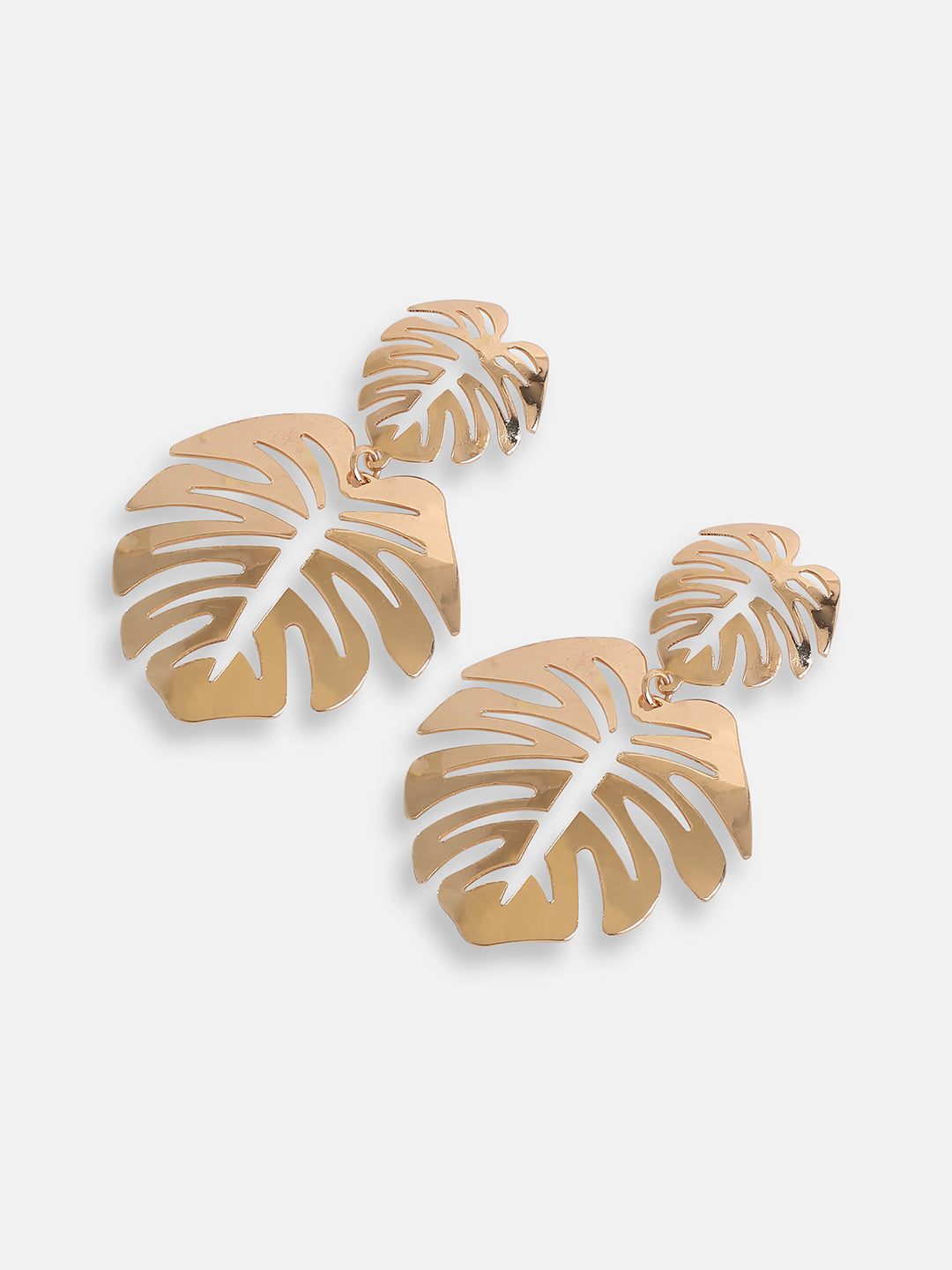GOLD PLATED PARTY DESIGNER DROP EARRING FOR WOMEN