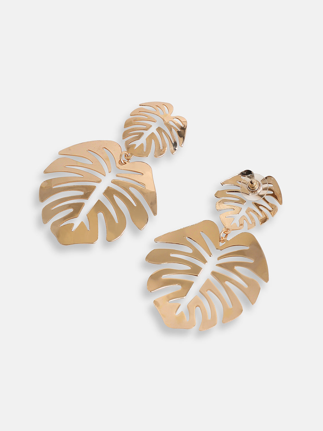 GOLD PLATED PARTY DESIGNER DROP EARRING FOR WOMEN