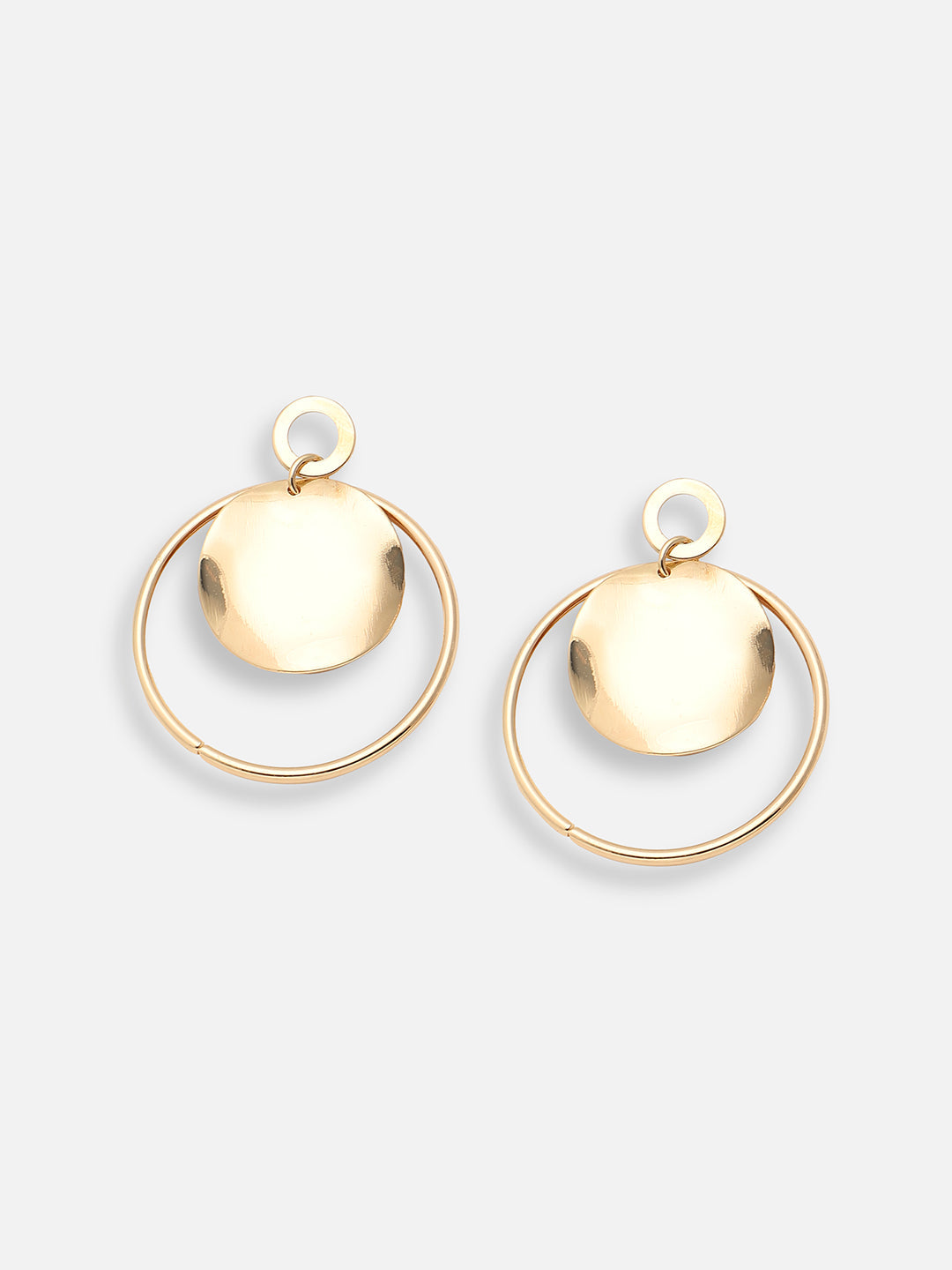 GOLD PLATED PARTY DESIGNER DROP EARRING FOR WOMEN