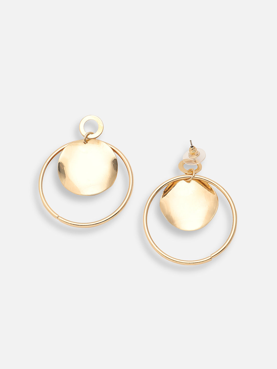 GOLD PLATED PARTY DESIGNER DROP EARRING FOR WOMEN