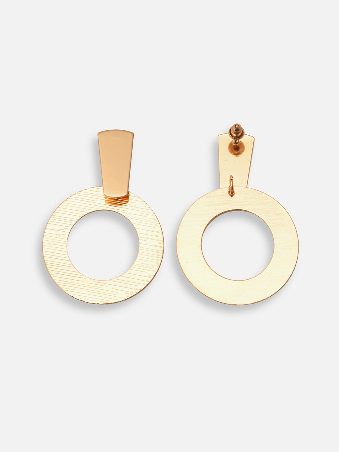 GOLD PLATED PARTY DESIGNER DROP EARRING FOR WOMEN