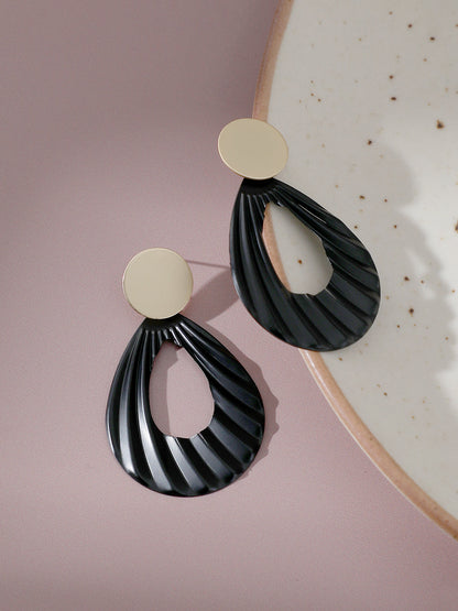 GOLD PLATED PARTY DESIGNER DROP EARRING FOR WOMEN