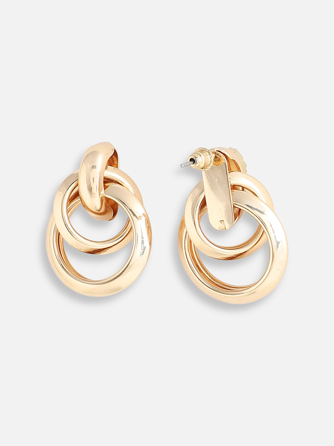 GOLD PLATED PARTY DESIGNER DROP EARRING FOR WOMEN