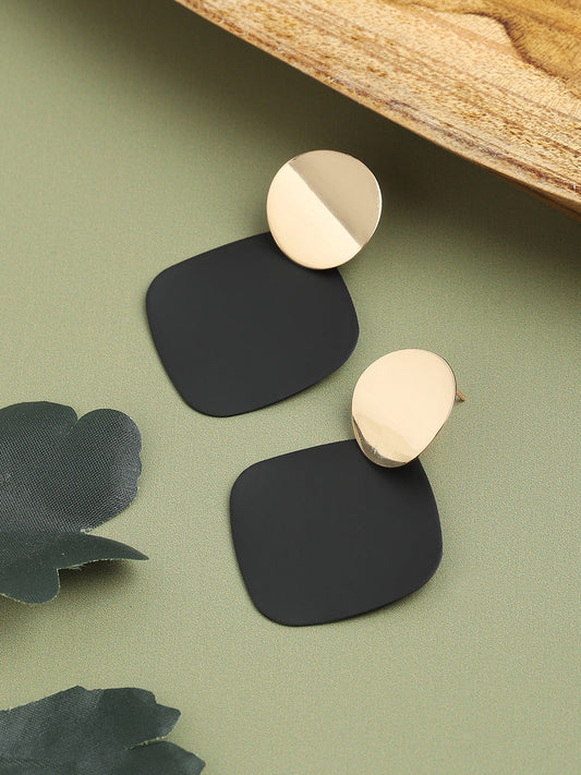GOLD PLATED PARTY DESIGNER DROP EARRING FOR WOMEN
