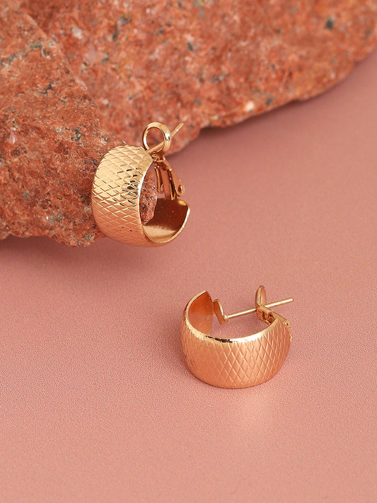 GOLD PLATED PARTY DESIGNER DROP EARRING FOR WOMEN