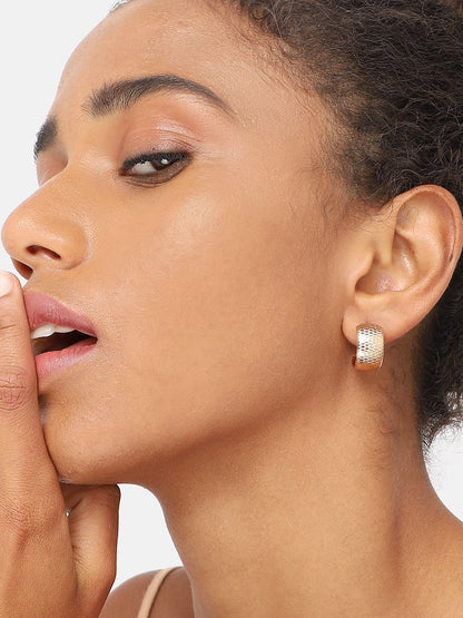 GOLD PLATED PARTY DESIGNER DROP EARRING FOR WOMEN