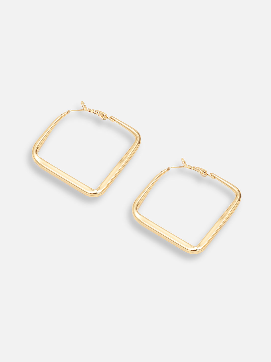 GOLD PLATED PARTY DESIGNER HOOP EARRING FOR WOMEN