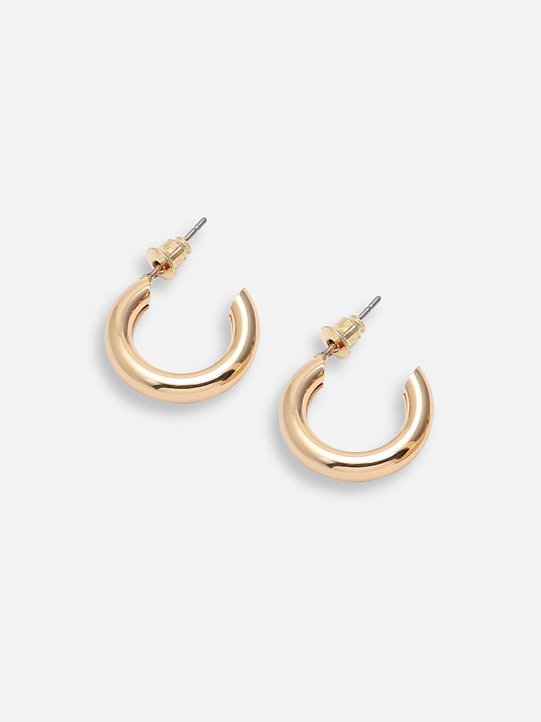 GOLD PLATED PARTY DESIGNER HOOP EARRING FOR WOMEN