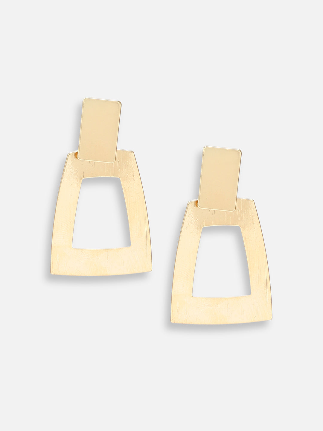 GOLD PLATED PARTY DESIGNER DROP EARRING FOR WOMEN