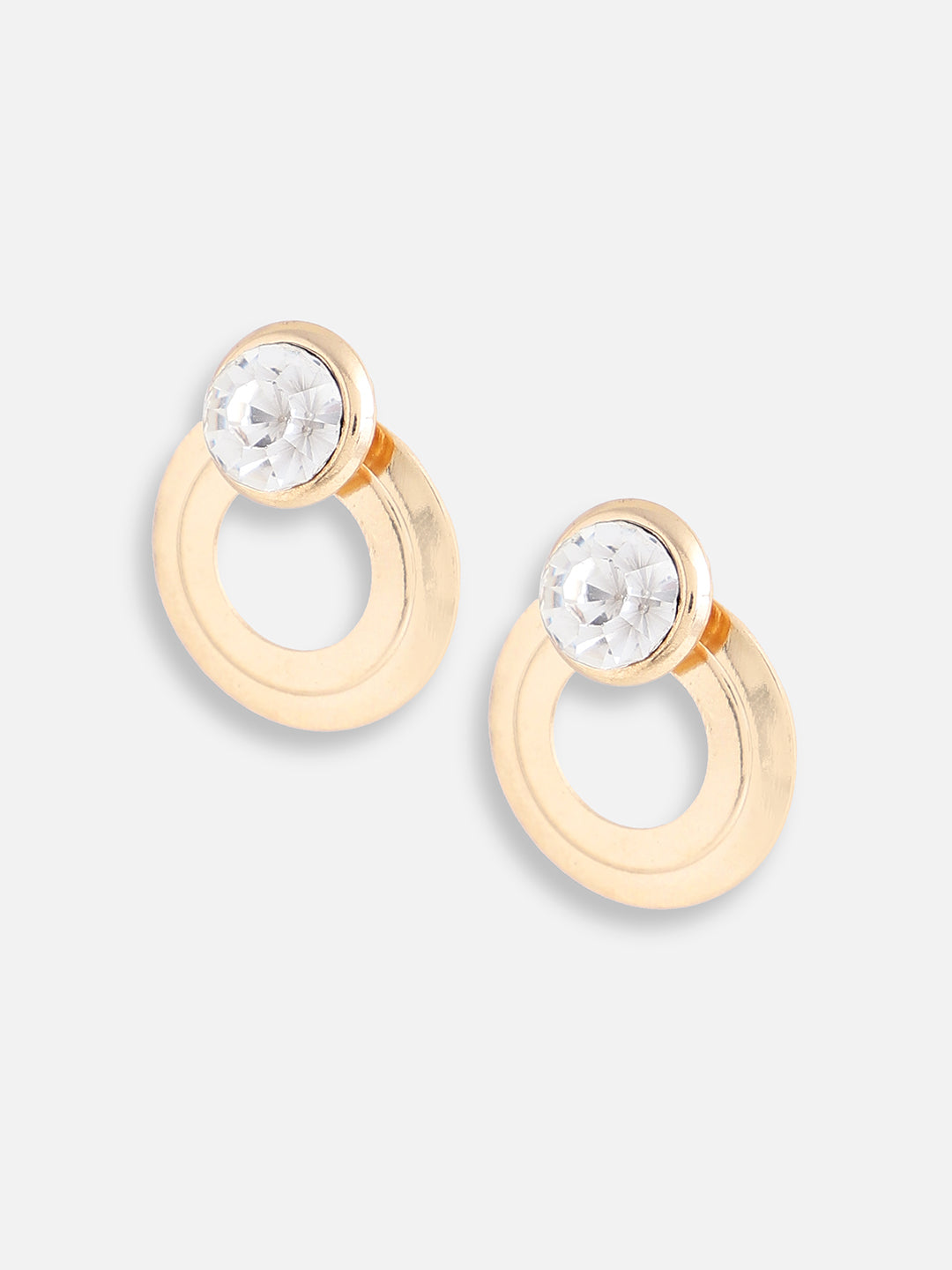 GOLD PLATED PARTY DESIGNER DROP EARRING FOR WOMEN