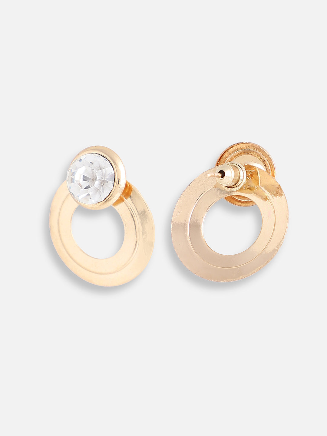 GOLD PLATED PARTY DESIGNER DROP EARRING FOR WOMEN