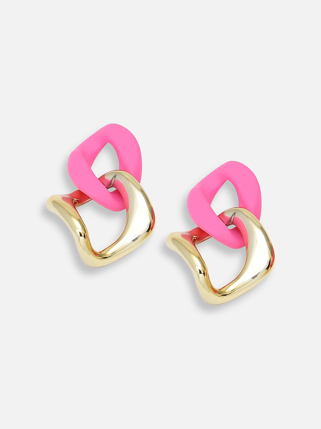GOLD PLATED PARTY DESIGNER DROP EARRING FOR WOMEN