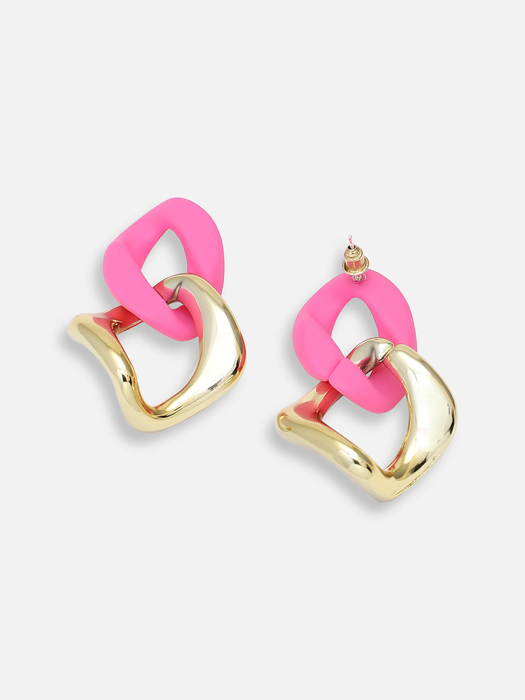 GOLD PLATED PARTY DESIGNER DROP EARRING FOR WOMEN