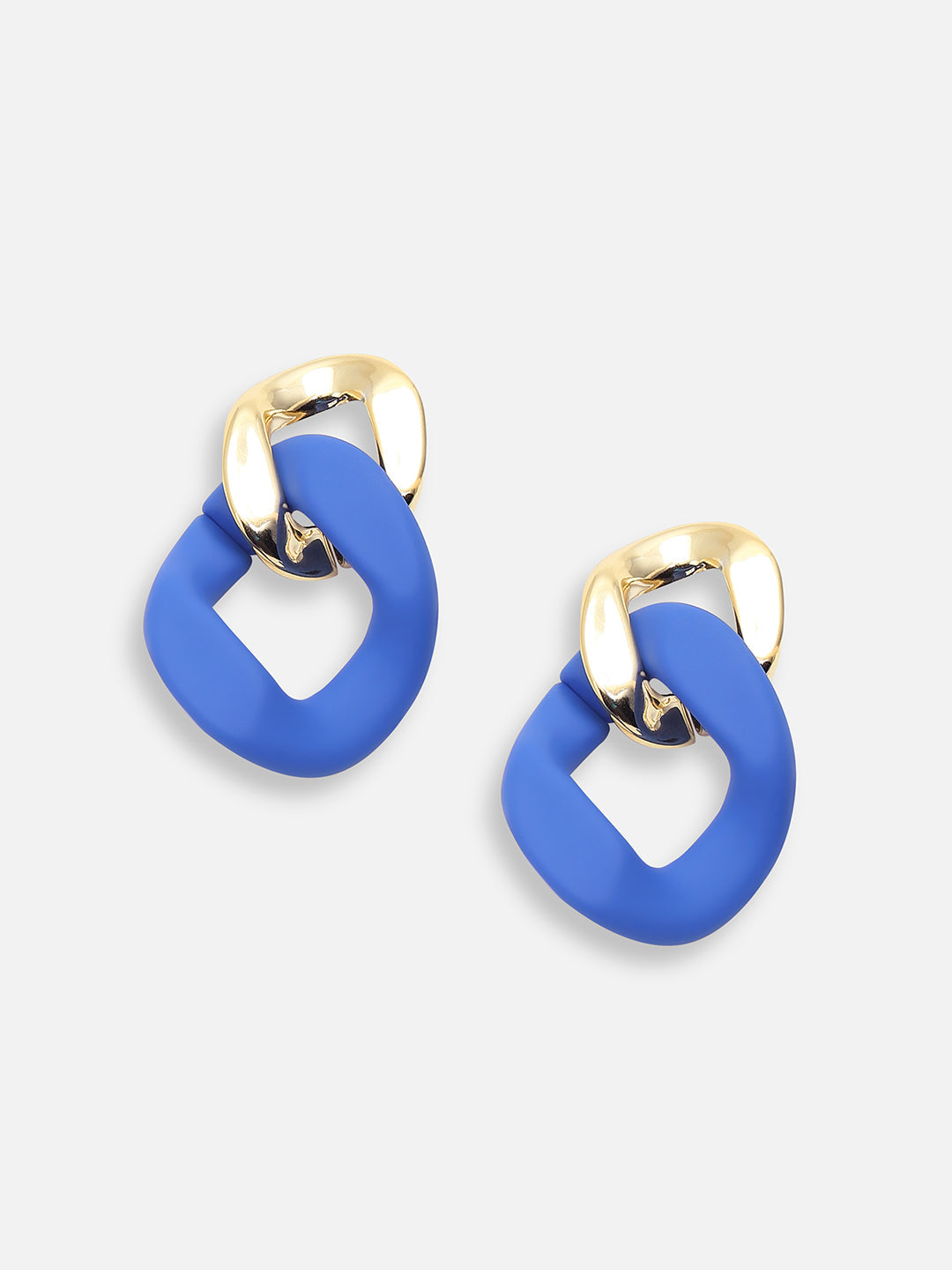 GOLD PLATED PARTY DESIGNER DROP EARRING FOR WOMEN