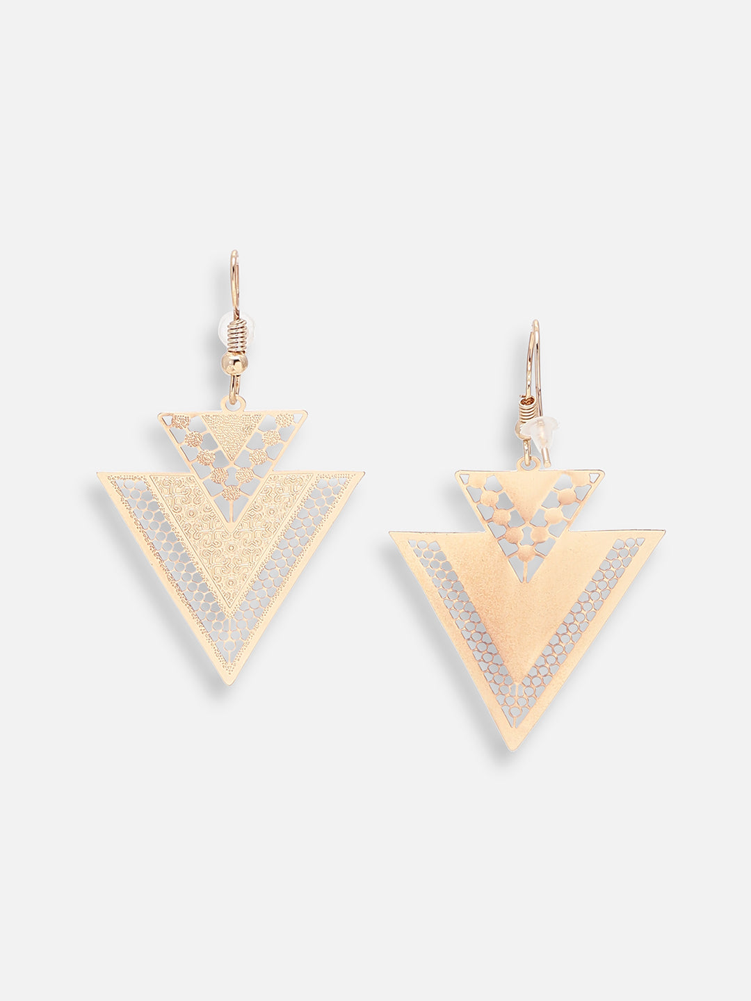 GOLD PLATED PARTY DESIGNER DROP EARRING FOR WOMEN