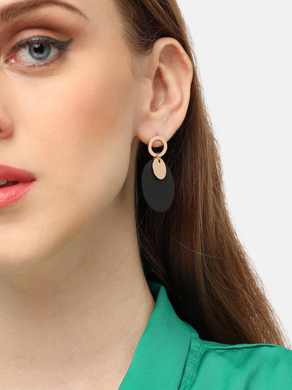GOLD PLATED PARTY DESIGNER DROP EARRING FOR WOMEN